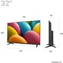LG 32LR60006LA Smart TV 32 pulg Full HD webOS 23 Negro